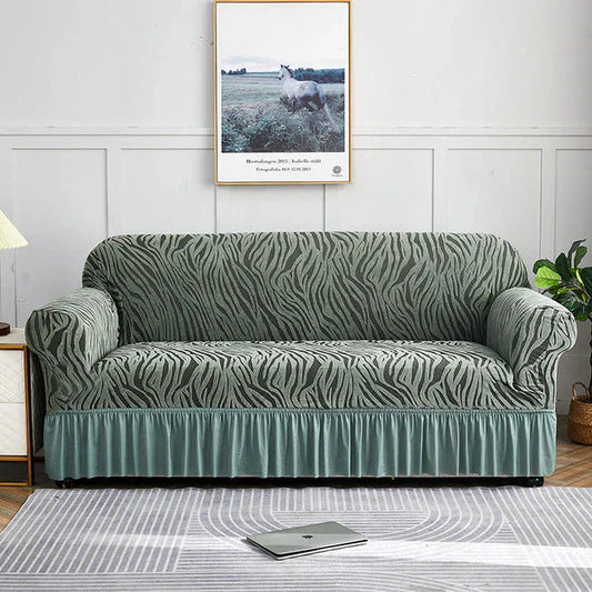 Zebra Style Jersey Sofa Covers